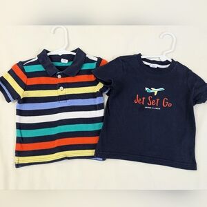 Janie & Jack Polo & T-shirt ~ 12/18